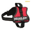 Julius-K9 silový postroj Mini-Mini/XS 40-53 cm/22 mm  – červená