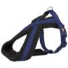 Nylonový postroj PREMIUM podšitý – indigo