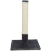 Škrabací sloupek BATRES, ø 9 / 62 cm, platinově šedá