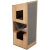 CityStyle škrabadlo TOWER pro kočky, 105 cm, hnědá/šedá